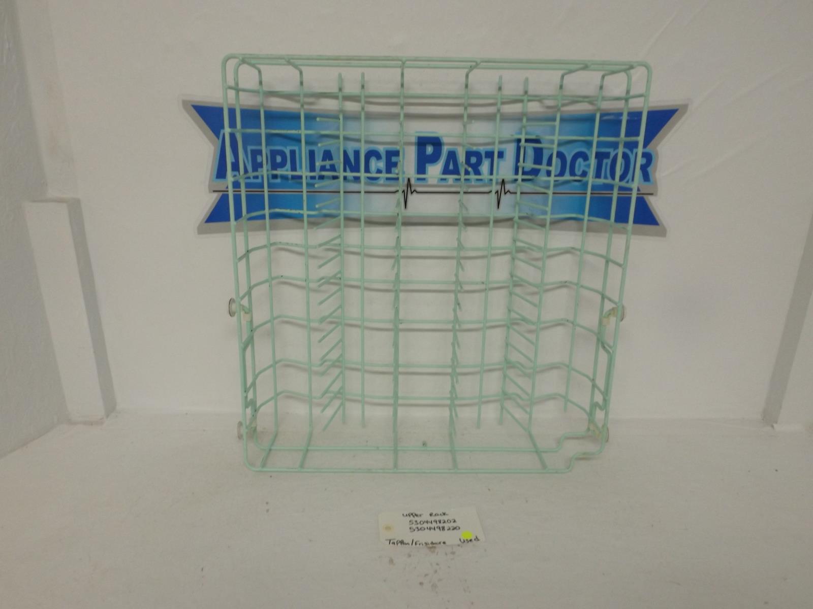 Tappan/Frigidaire Dishwasher 5304498202 5304498220 Upper Rack Used Tappan/Frigidaire Dishwasher 5304498202 5304498220 Upper Rack Used